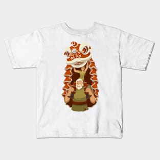 Reinhardt Lion Dance Kids T-Shirt